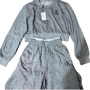 & Other Stories Gray Track Pants & Joggers